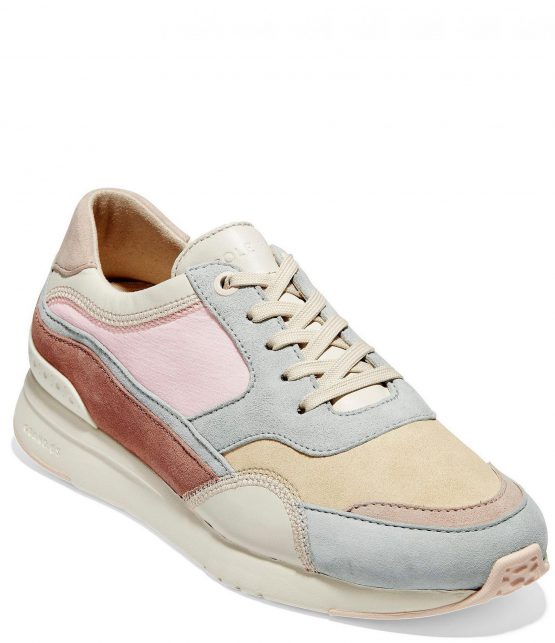 Athletic | GrandPro Layered Trainer Sneakers Lt/Pink/Multi – Cole Haan Womens