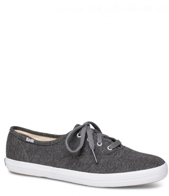Sneakers | Champion Jersey Sneakers Charcoal – Keds Womens