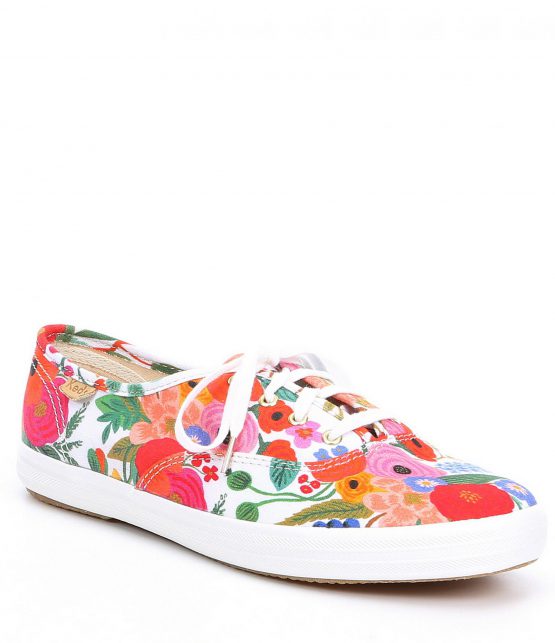 Sneakers | X Rifle Paper Co. Champion Garden Party Sneakers White/Multi – Keds Womens