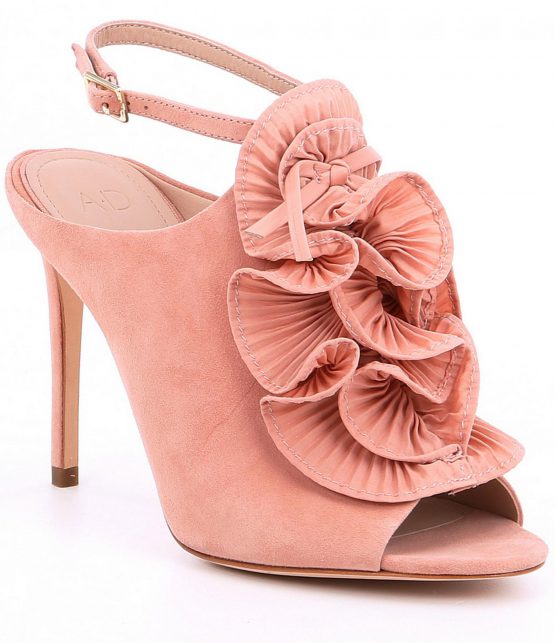Special Occasion | Anmarie Ruffled Dress Sandals Rose/Cache – AD & Daughters Womens