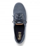 Sneakers | Champion Ticking Canvas Sneakers Navy – Keds Womens