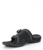 Flats | District Muri Wrap Slide Thong Sandals Black – Merrell Womens