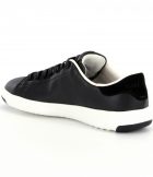 Sneakers | GrandPro Leather Tennis Sneakers Black/Optic/White – Cole Haan Womens